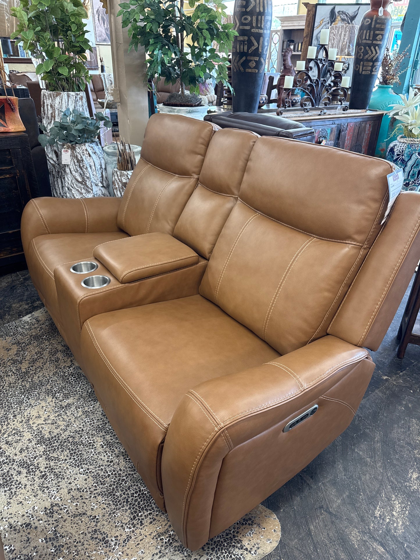 MHAY#822CPH-BTNT Power Console Loveseat