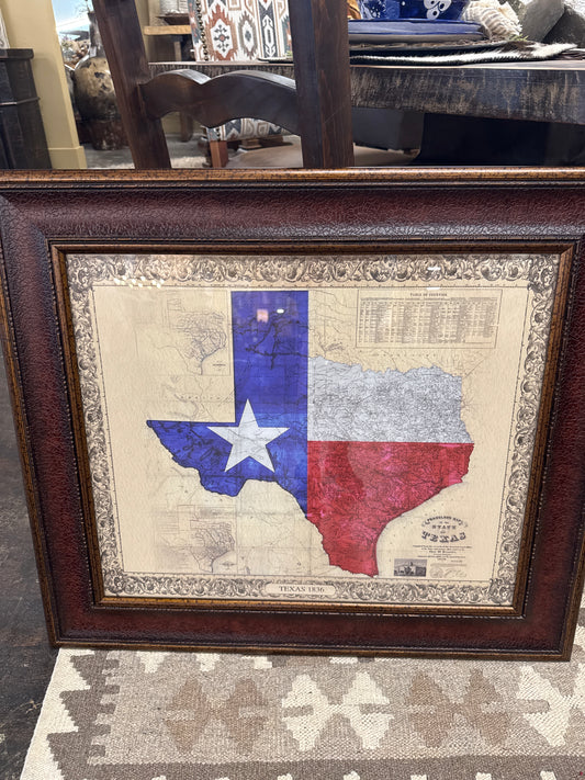 PK TEXAS COLOR MAP 20*24