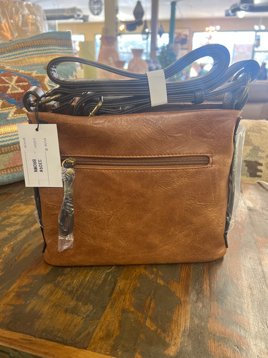 Liz Soto Anna Brown Crossbody 3309