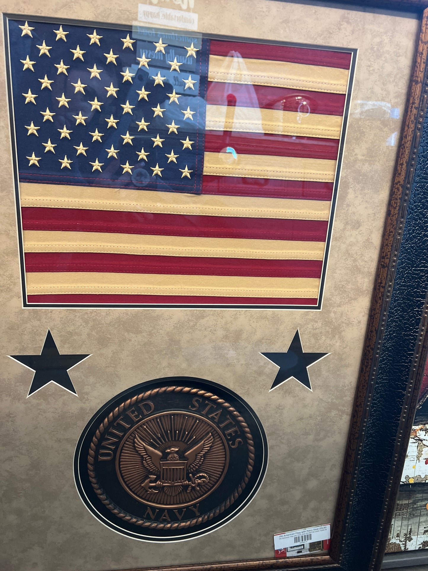 PK American Flag with Navy Seal 20x30