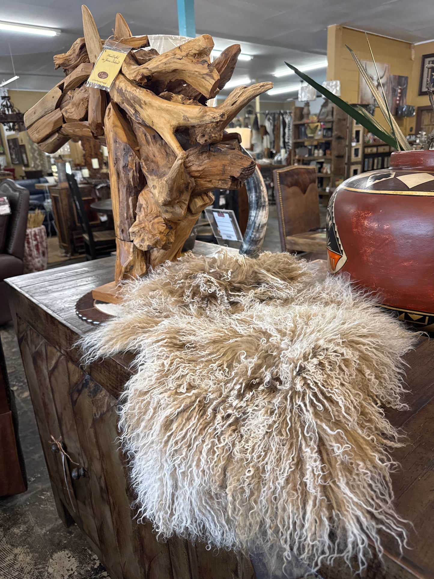 WL TIBETAN LAMBSKIN
