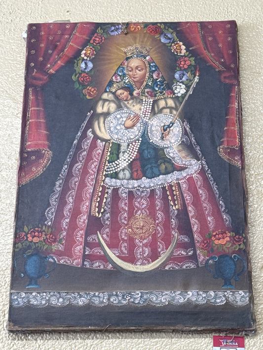 Old Painting Madonna