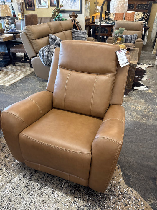 MHAY#812G9PH-BTNT Power Glider Recliner- Haywood