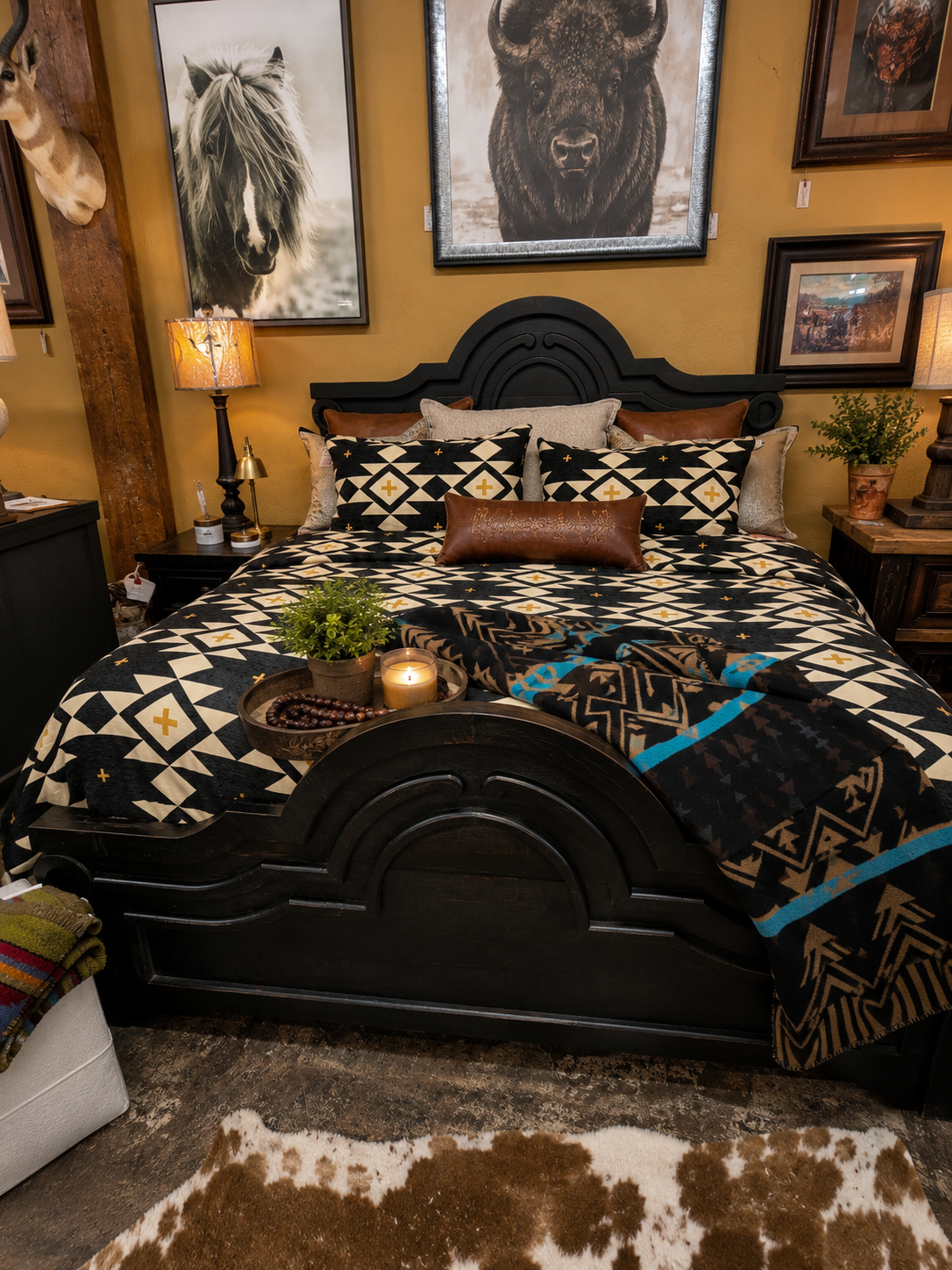 F4 Sofia Bed Ks Black