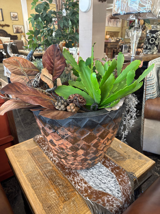 F6 MA632 Pot Cono Grabado