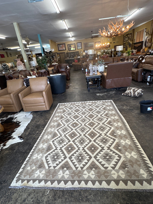 Kilim Rug 6’*8 Hand Made