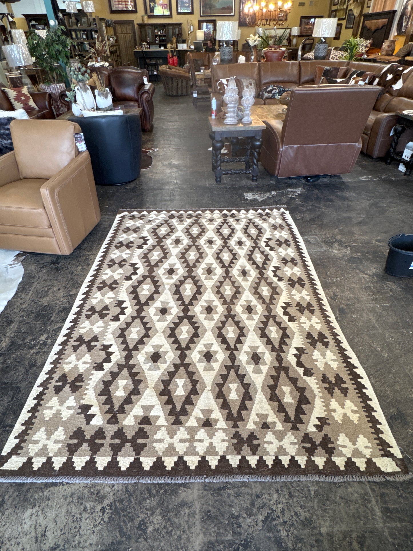 Kilim Rug 6’*8 Hand Made