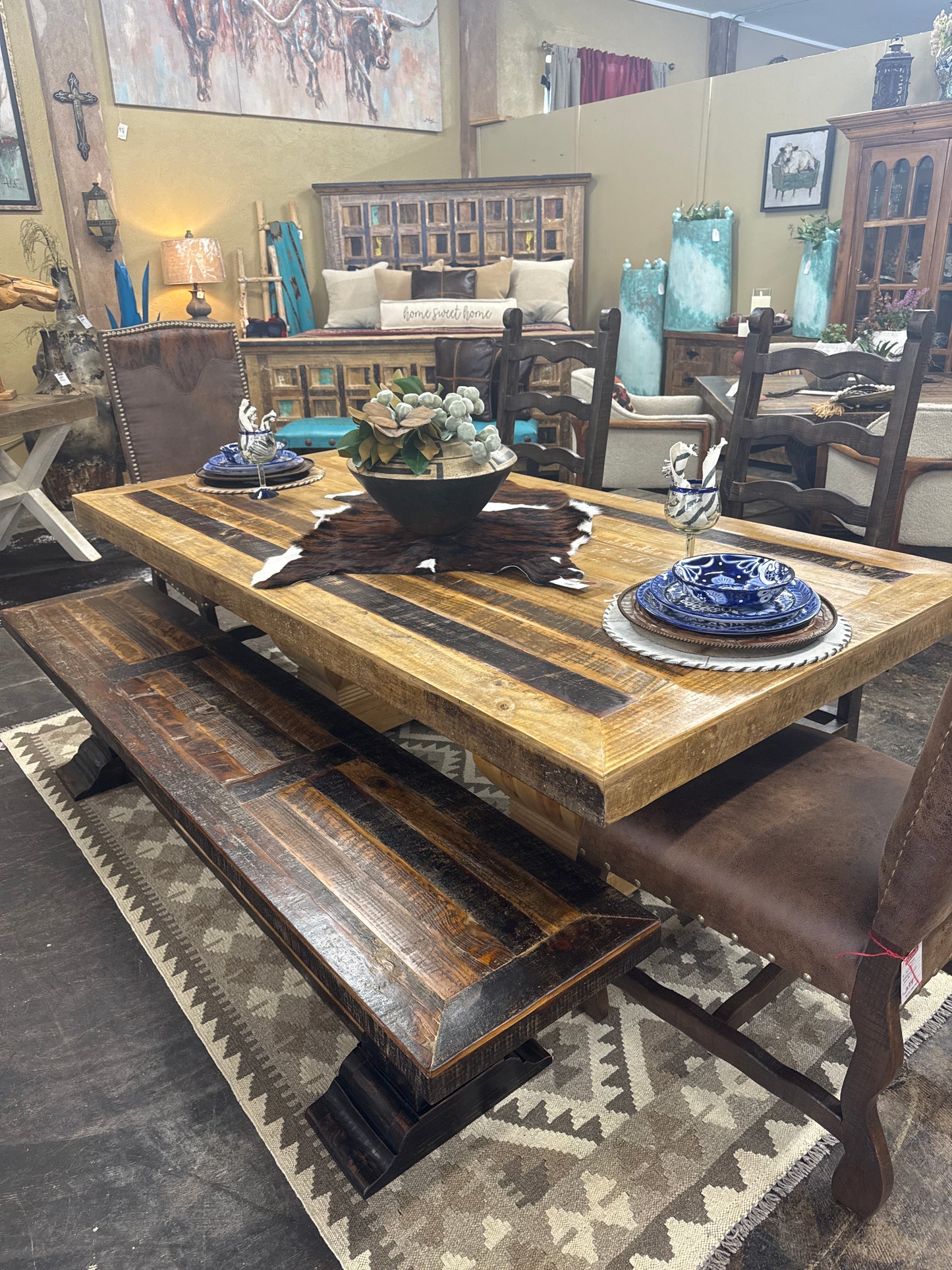 F4 7 Ft Dining Table