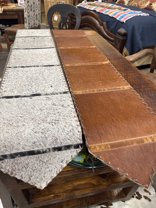 Table Runner Model 1 - Plain, with Fringes, Size 1'X6'