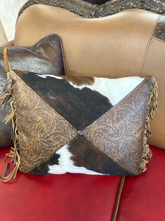 Leather Pillow Cowhide Tool 20”*18”