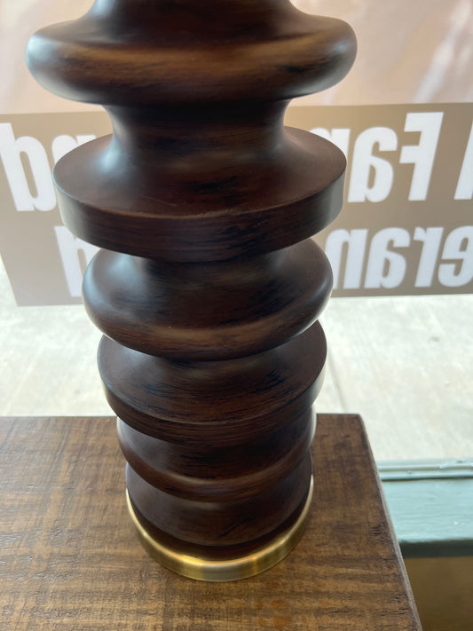 SC Lamp Brown Circles