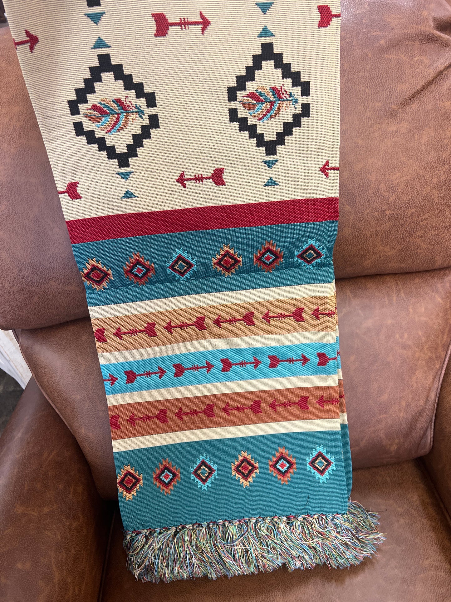 KA Native Feather Throw