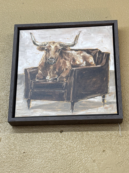 PK Sm Cow on the chair