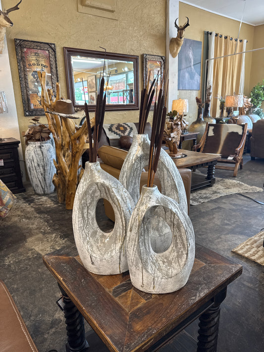 F6 Set of 3 vases
