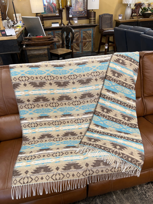 RS Sonora Fringe Throw Blanket