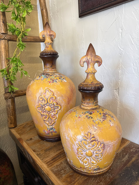 F6 DE535 Set of 2 pots