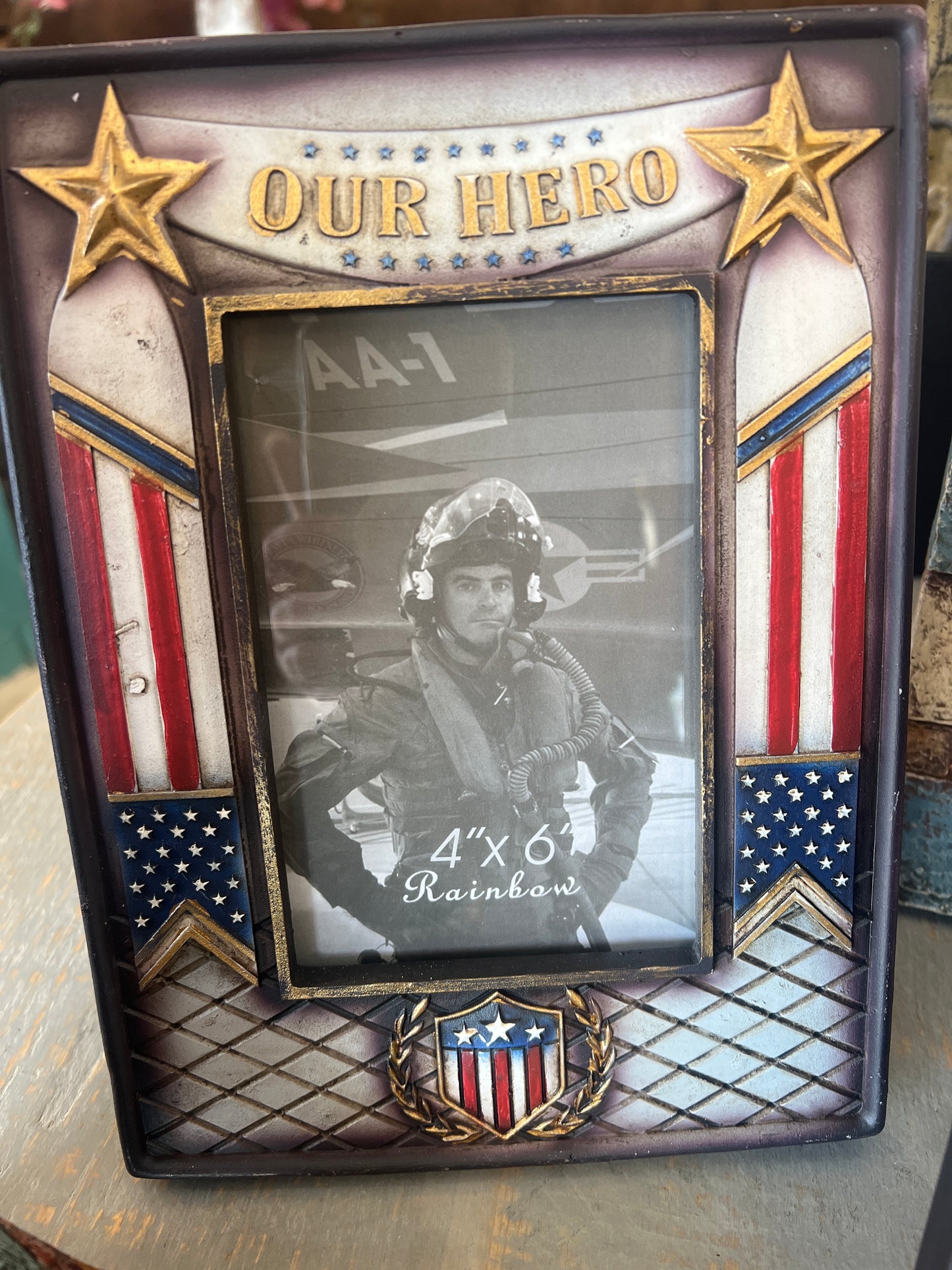 RW RA7504 Our Hero Picture Frame 4x6