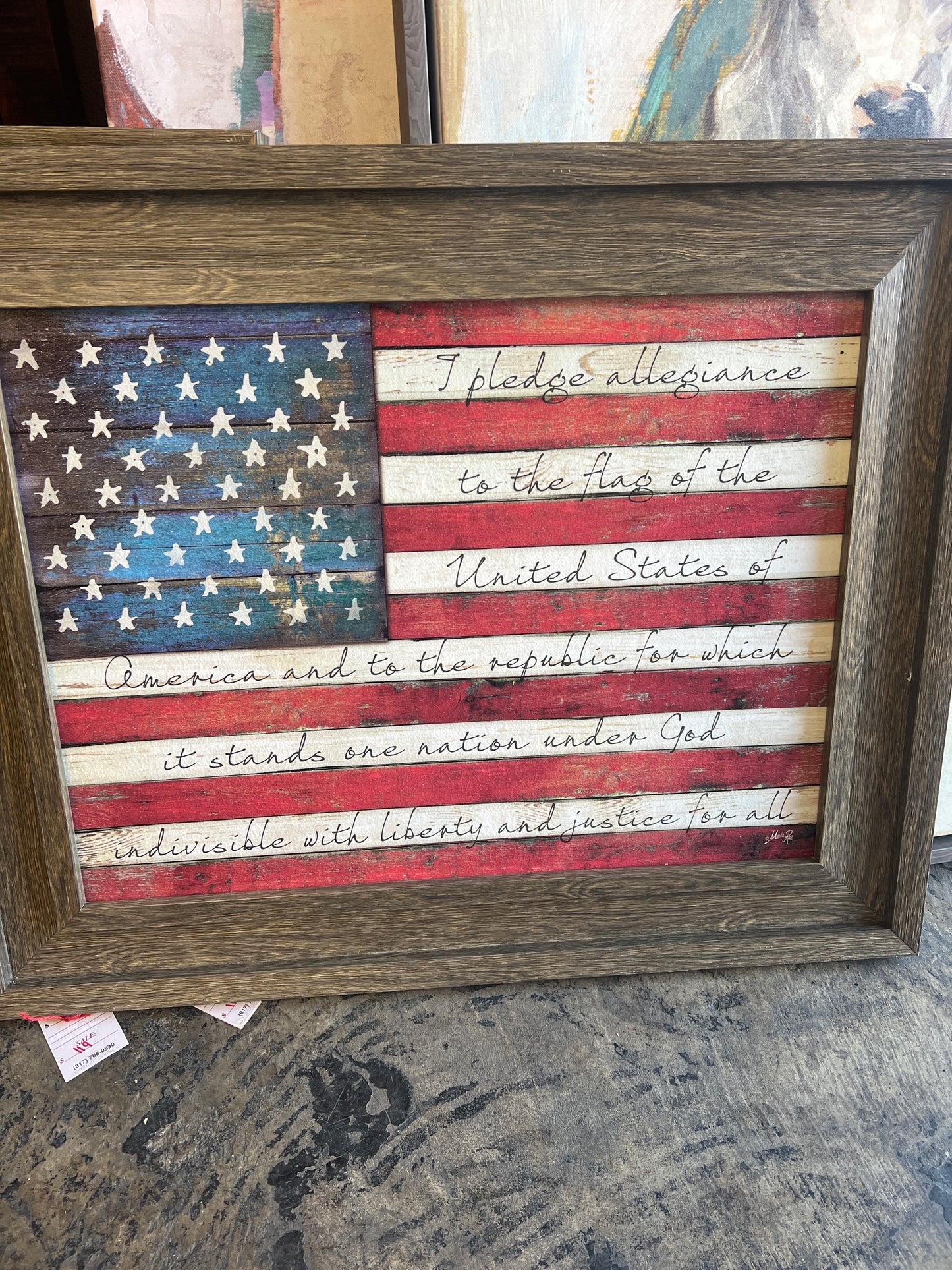 Pk United States Pledge H126-1824