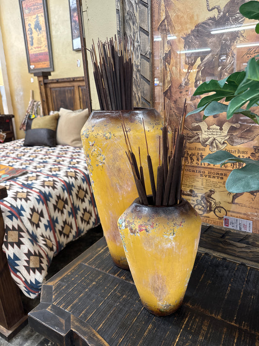 F6 DE629 Set of 2 Esmeralda Pot.