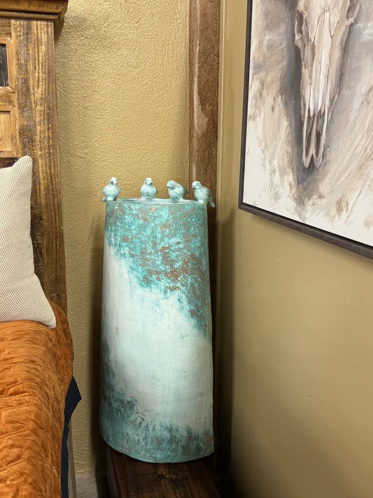 F6 MC UR717 Birds Pot LG.