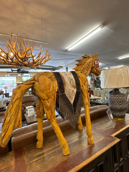 Teak RootBaby SM Horse