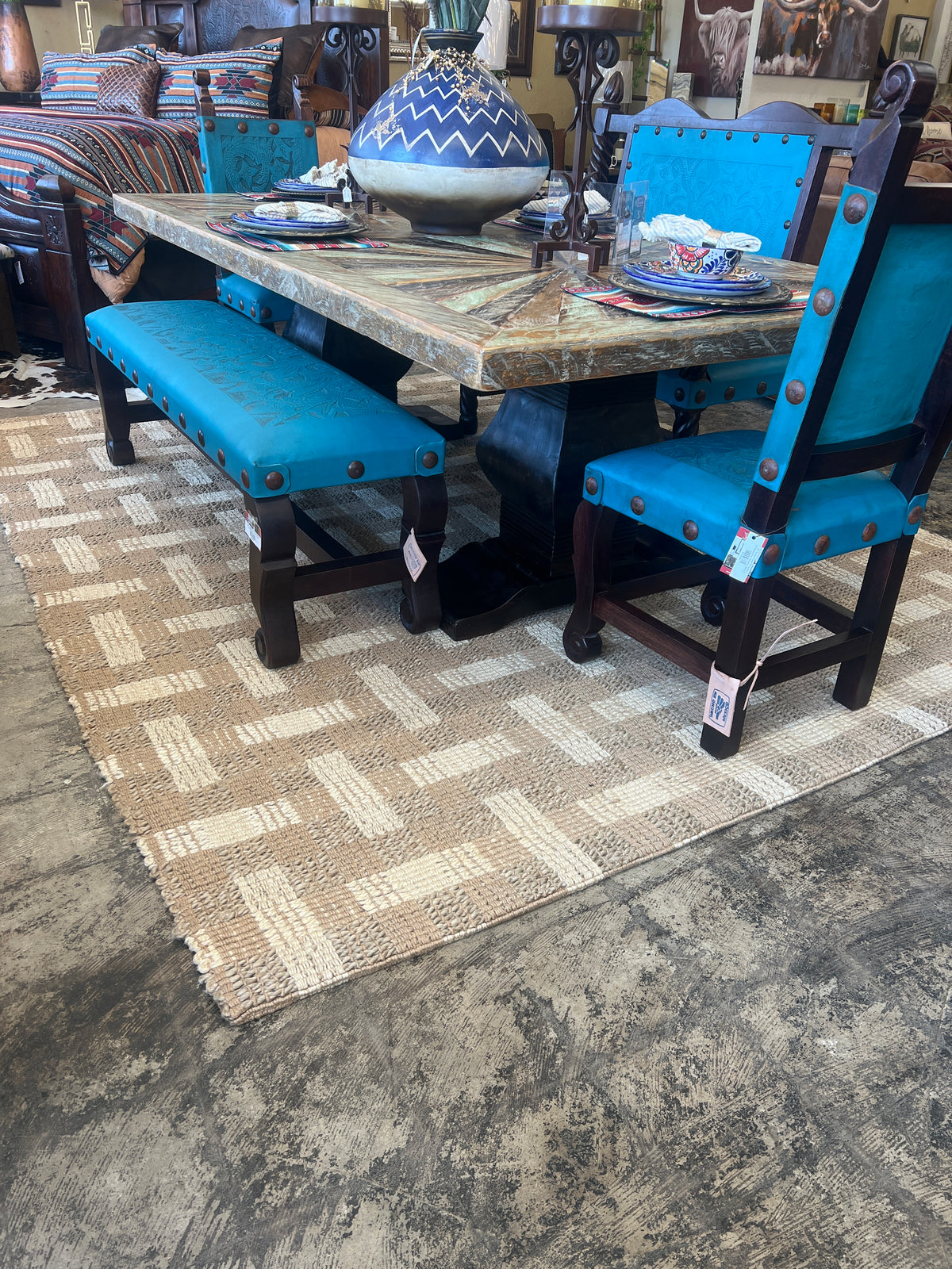 Chenille Ivory 8x10 Rug