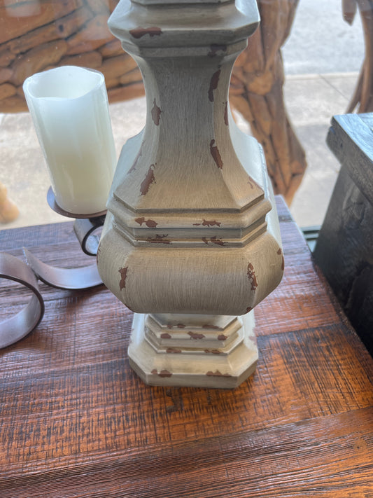 Crestview Distressed Lamp