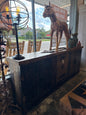 F5 CABINET 3 DWR 4 DOOR IRON BASE 100*40*17