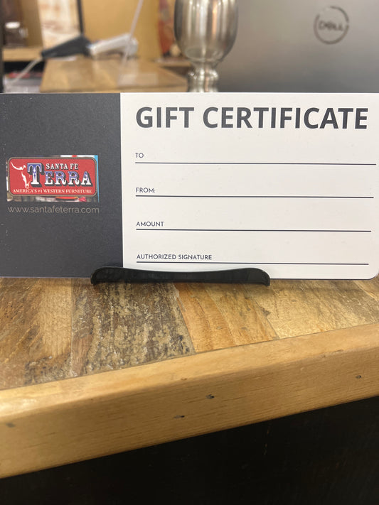 Sant Fe Terra Gift Card