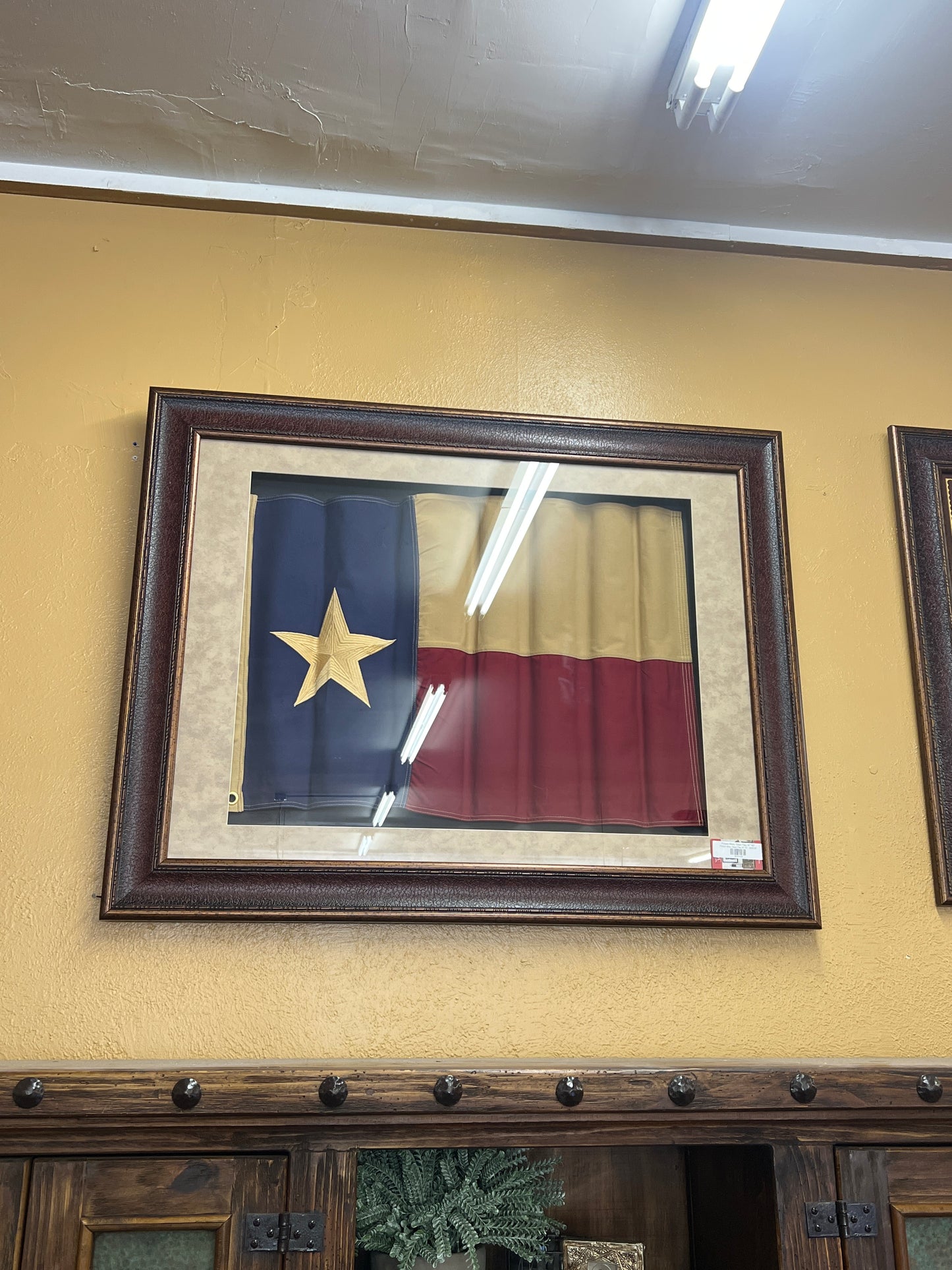 Picture Wavy Texas Flag 30”*40”
