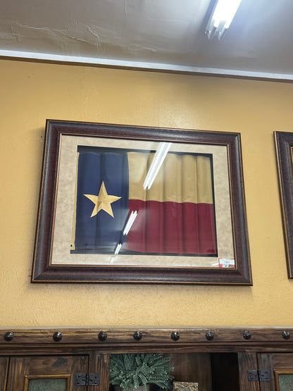 Picture Wavy Texas Flag 30”*40”