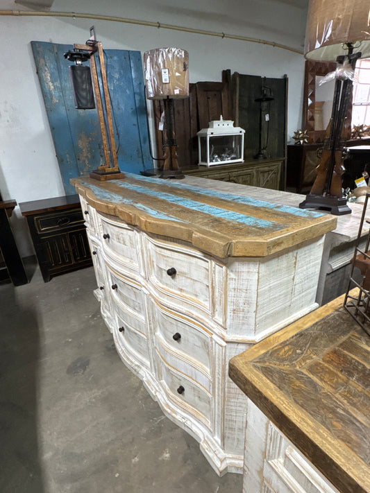 F4 Dresser White 2 tones 74L 19W 41H