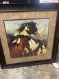 PK Spirit Horse w/ Feathers 24x24