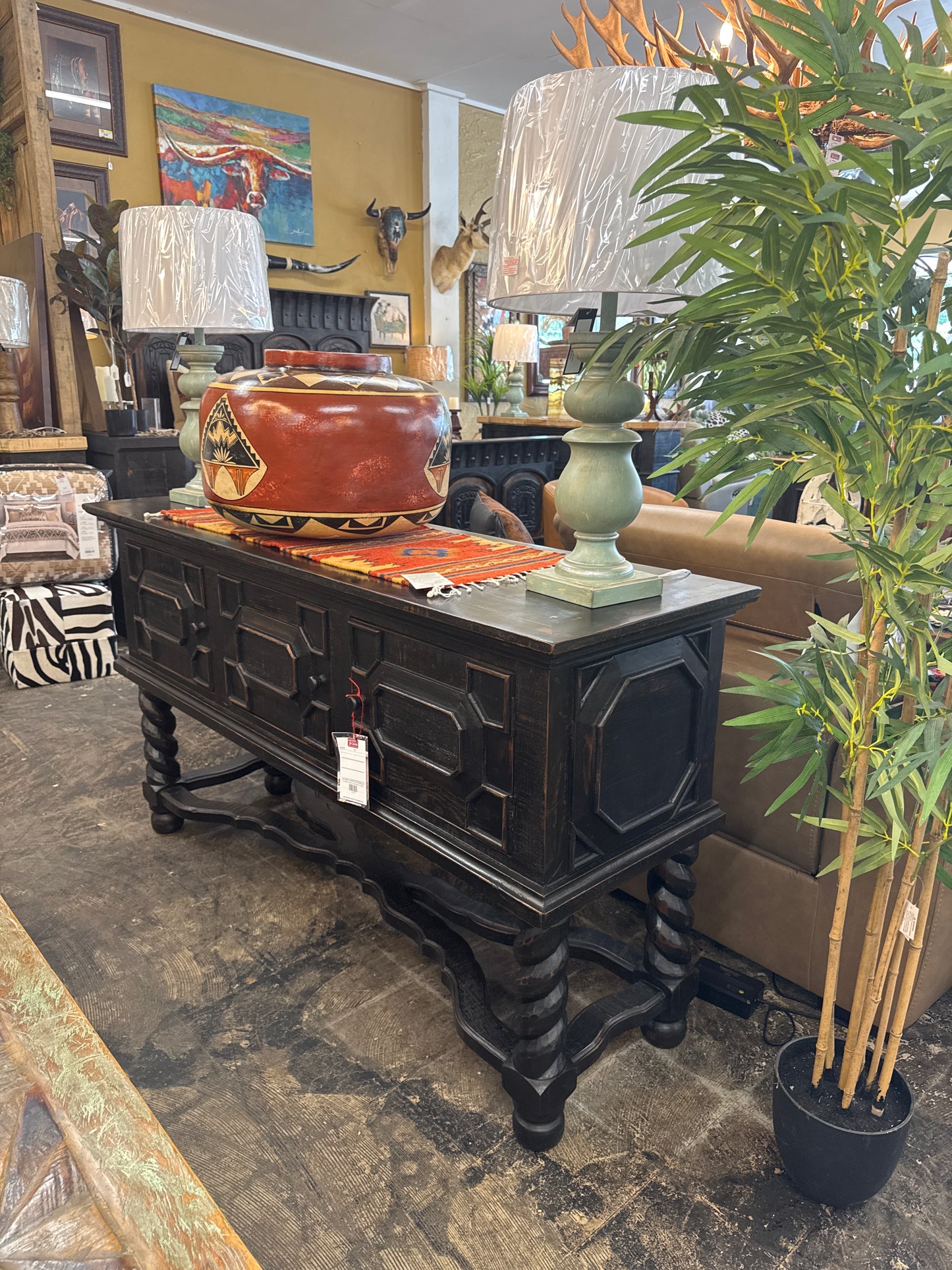 BALCONES 3 DOORS OLD WOOD/BLACK