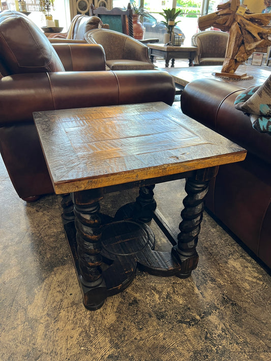 F4 Georgina End table Black/Cascara