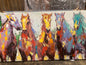 RB Colorful Horse Canvas RA0042
