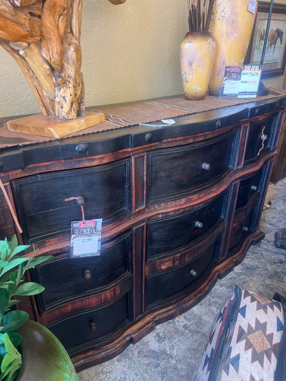 F4 Dresser 2Tone 74L 19W 41H Black