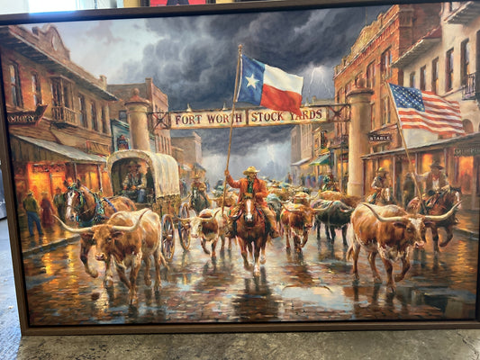 PK Fort Worth Canvas 30x45