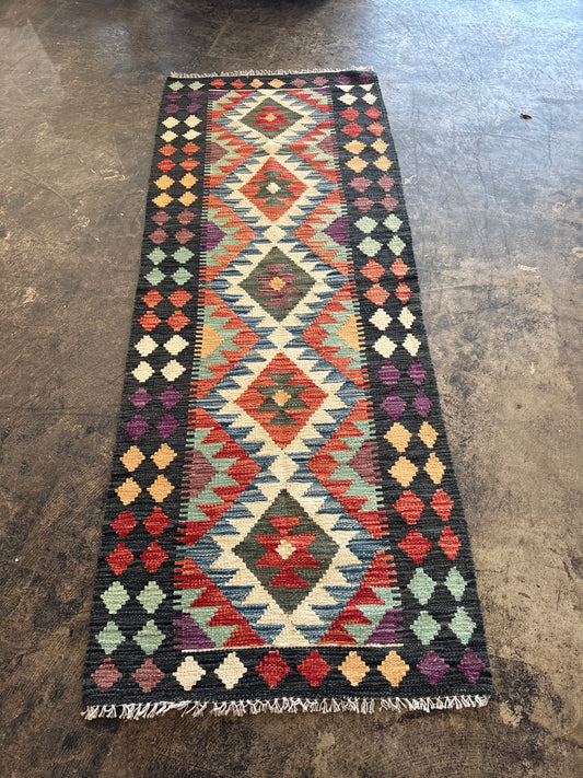 Kilim Runner 2’.5”*6’.4”Hand Made