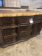 F4 Dresser 2Tone 74L 19W 41H Old Wood