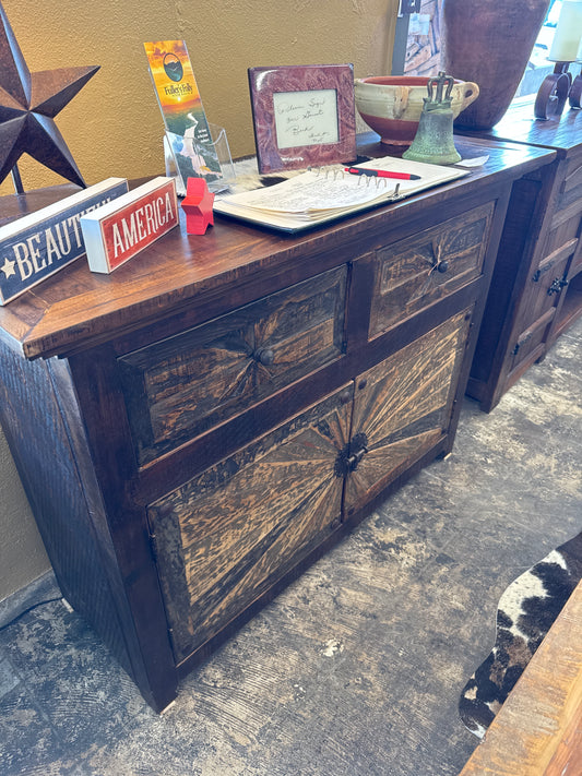 F4 2 Dwr.2Door Cabinet