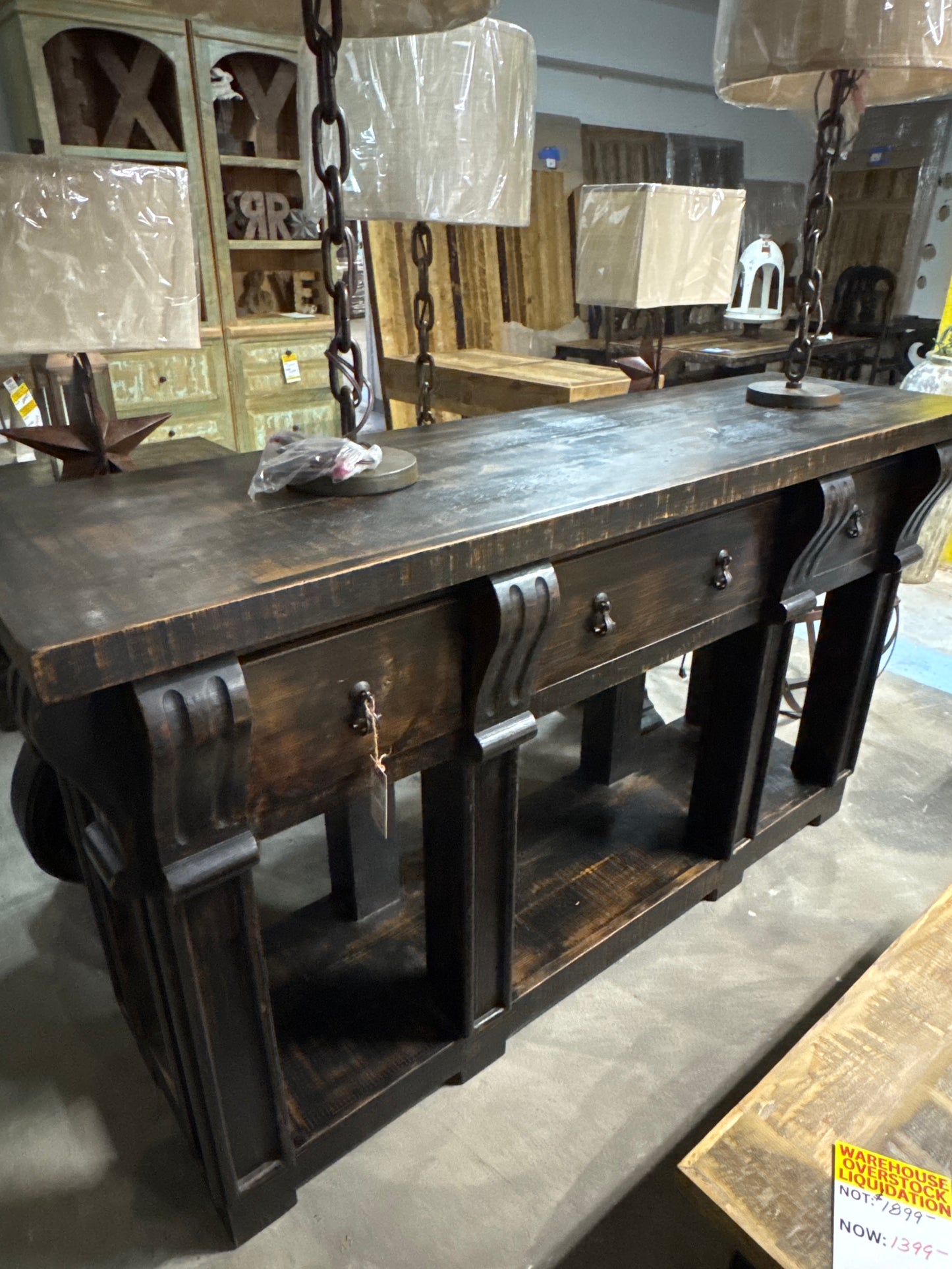 F4 Sofa Table  Caracol W70H40D20