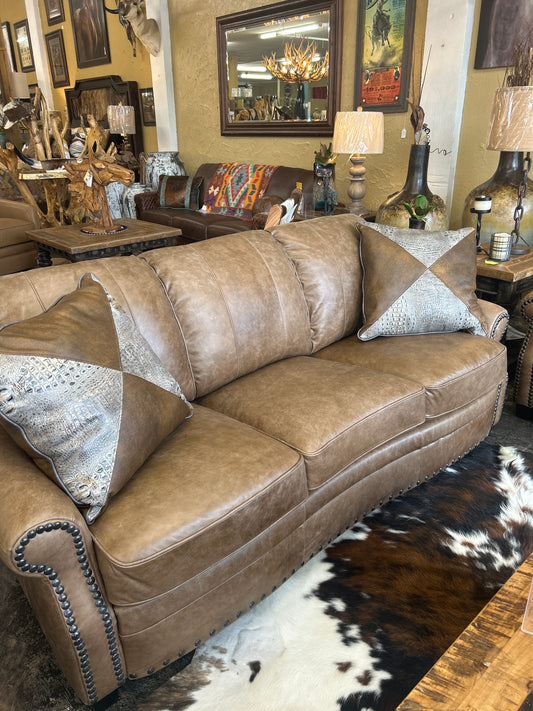 Luke 2 pc Leather Sofa/Loveseat