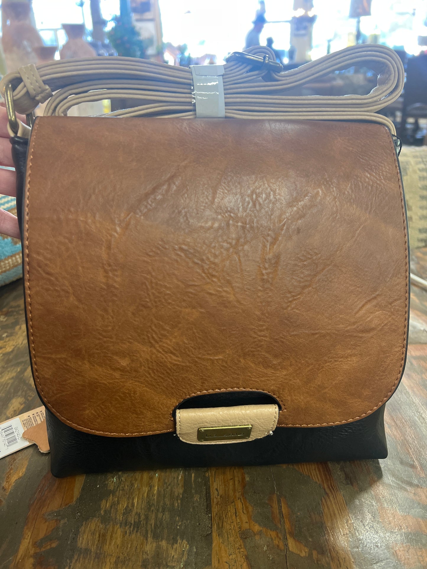 Liz Soto Amy Brown Crossbody 3261