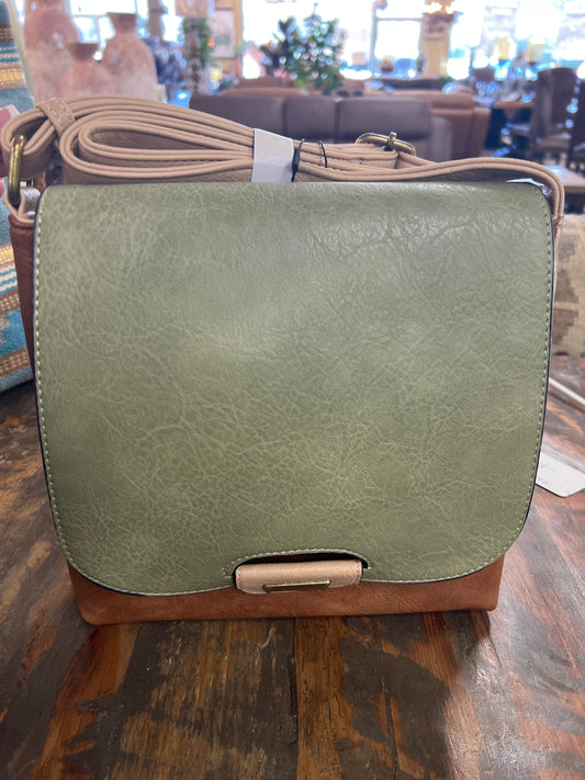 Liz Soto Amy Sage Crossbody 3261