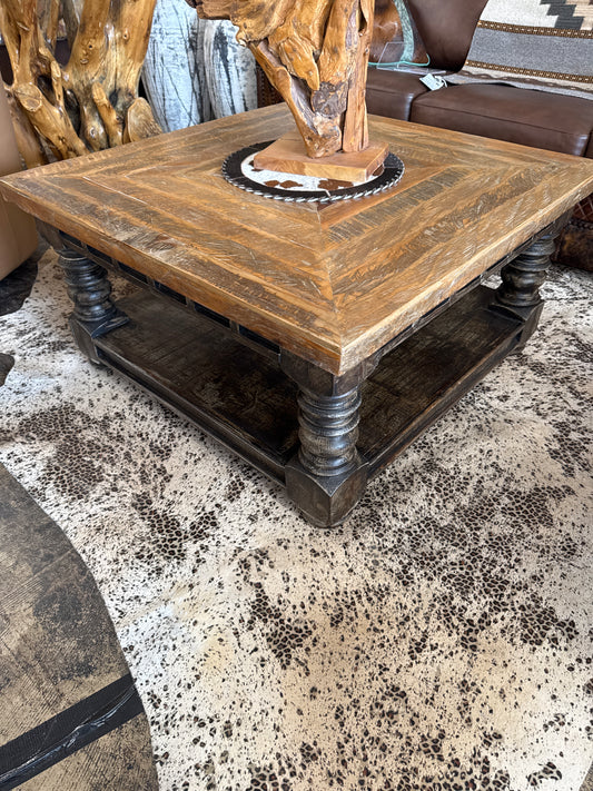F4 Square coffee table 3’x3