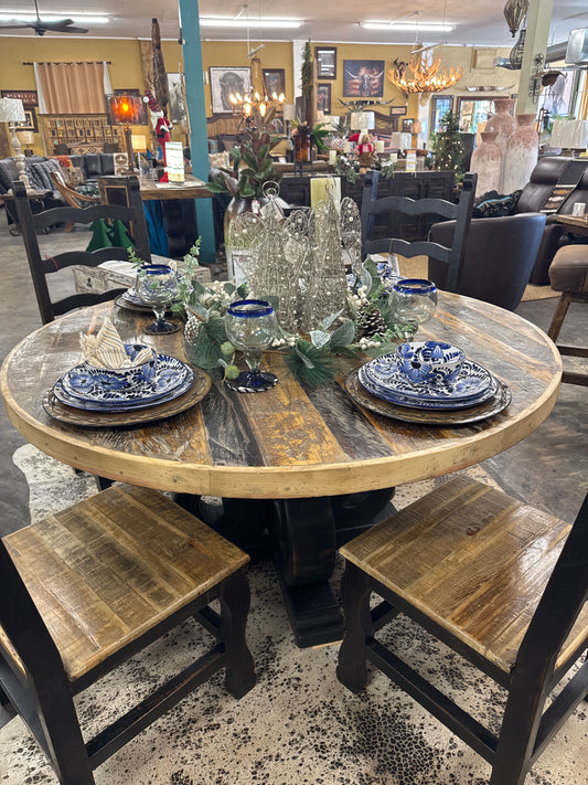 F4 Round table w lines 60 inch