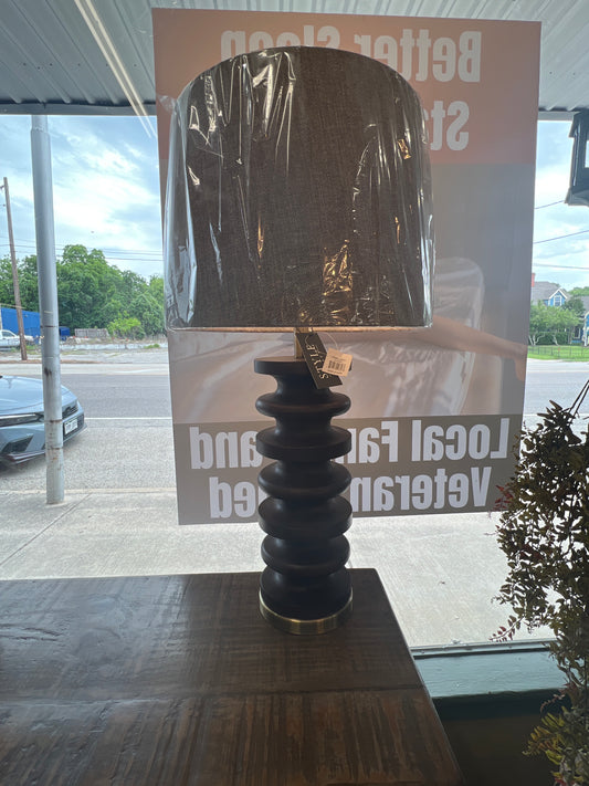 SC Lamp Brown Circles