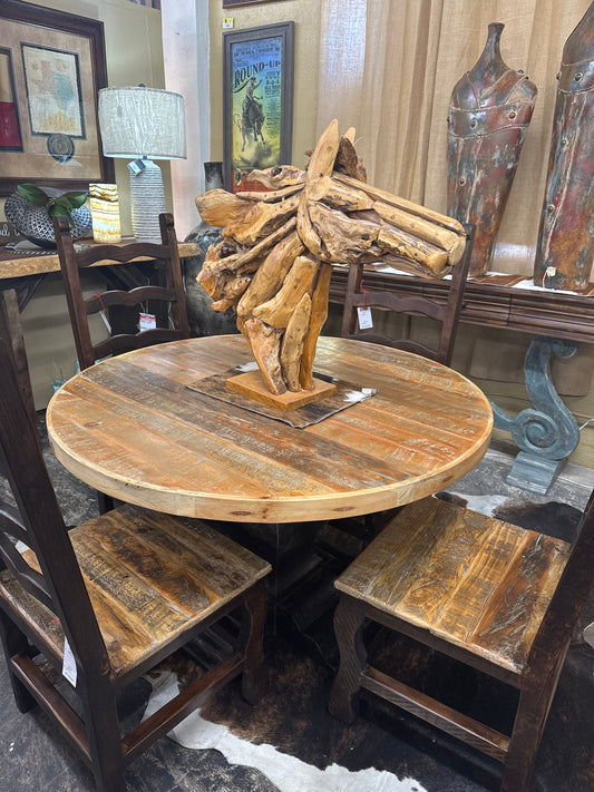 F4 42” Round Dinning Table