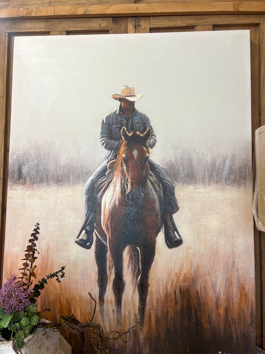 RB Cowboy On Horse RA0642